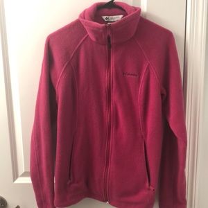 Columbia sports zip down jacket
